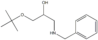 1-Benzylamino-3-tert-butoxy-propan-2-ol Structure