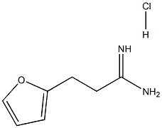 3-Furan-2-yl-propionamidine HCl Structure