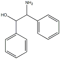trans-2-Amino-1,2-diphenyl-ethanol 구조식 이미지