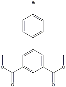 DIMETHYL 5-(4-BROMOPHENYL)ISOPHTHALATE Structure