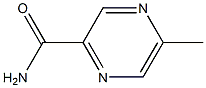 2-CARBAMOYL-5-METHYLPYRAZINE 구조식 이미지