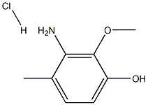 2-VANILLYLAMINE HYDROCHLORIDE Structure