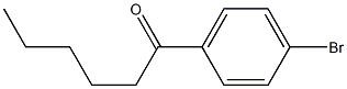 1-BROMO-4-N-HEXANOYLBENZENE Structure