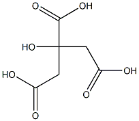 CITRIC ACID - SOLUTION (50 %) TECHNICAL GRADE Structure