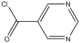 PYRIMIDINE-5-CARBONYL CHLORIDE 구조식 이미지