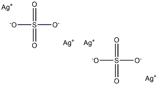 SILVER SULFATE - SULFURIC ACID - SOLUTION (2.66 % SILVER SULFATE) Structure