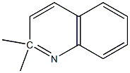 2-METHYLQUINALDINE Structure