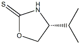 (R)-(+)-4-ISOPROPYL-1,3-OXAZOLIDINETHIONE 구조식 이미지