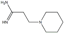 3-PIPERIDIN-1-YL-PROPIONAMIDINE 구조식 이미지