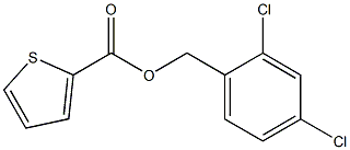 2,4-dichlorobenzyl thiophene-2-carboxylate Structure