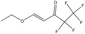 (E)-1-ethoxy-4,4,5,5,5-pentafluoro-1-penten-3-one 구조식 이미지