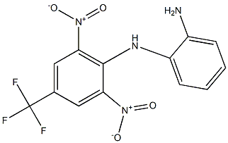 N1-[2,6-dinitro-4-(trifluoromethyl)phenyl]benzene-1,2-diamine 구조식 이미지