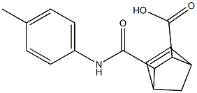 3-(4-toluidinocarbonyl)bicyclo[2.2.1]hept-5-ene-2-carboxylic acid Structure