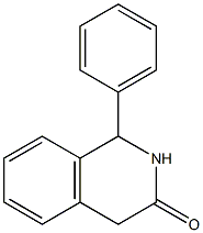 1-phenyl-1,2,3,4-tetrahydroisoquinolin-3-one Structure