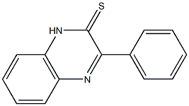 3-phenyl-1,2-dihydroquinoxaline-2-thione 구조식 이미지