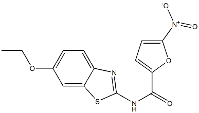 N2-(6-ethoxy-1,3-benzothiazol-2-yl)-5-nitro-2-furamide Structure