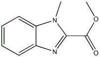 methyl 1-methyl-1H-benzo[d]imidazole-2-carboxylate 구조식 이미지