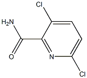 3,6-dichloropyridine-2-carboxamide Structure
