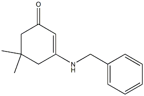 3-(benzylamino)-5,5-dimethyl-2-cyclohexen-1-one 구조식 이미지