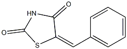 5-benzylidene-1,3-thiazolane-2,4-dione 구조식 이미지