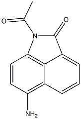 1-acetyl-6-amino-1,2-dihydrobenzo[cd]indol-2-one Structure