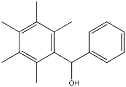 (2,3,4,5,6-pentamethylphenyl)(phenyl)methanol 구조식 이미지
