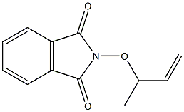 2-[(1-methyl-2-propenyl)oxy]-1H-isoindole-1,3(2H)-dione Structure