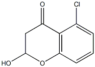 5-chloro-2-hydroxychroman-4-one Structure