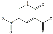 methyl 5-nitro-2-oxo-1,2-dihydropyridine-3-carboxylate Structure