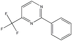 2-phenyl-4-(trifluoromethyl)pyrimidine 구조식 이미지