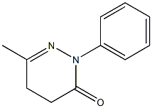 6-methyl-2-phenyl-2,3,4,5-tetrahydropyridazin-3-one 구조식 이미지