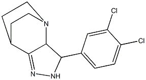 3-(3,4-dichlorophenyl)-1,4,5-triazatricyclo[5.2.2.0~2,6~]undec-5-ene 구조식 이미지