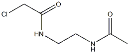 N-[2-(acetylamino)ethyl]-2-chloroacetamide 구조식 이미지
