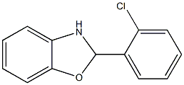 2-(2-chlorophenyl)-2,3-dihydro-1,3-benzoxazole Structure