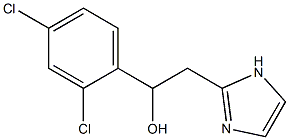 ALPHA-(2,4-DICHLORO PHENYL)-BETA-(IMIDAZOLE-YL)-ETHANOL 구조식 이미지