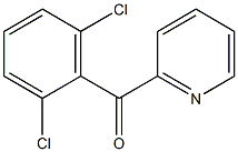 (2,6-dichlorophenyl)(pyridin-2-yl)methanone 구조식 이미지