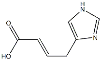 (E)-4-(1H-imidazol-4-yl)but-2-enoic acid 구조식 이미지