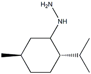 1-((2S,5R)-2-isopropyl-5-methylcyclohexyl)hydrazine Structure