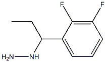 1-(1-(2,3-difluorophenyl)propyl)hydrazine Structure