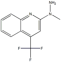1-(4-(trifluoromethyl)quinolin-2-yl)-1-methylhydrazine Structure