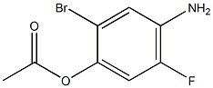 1-(4-Amino-2-bromo-5-fluoro-phenyl)-acetic acid 구조식 이미지