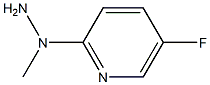 1-(5-fluoropyridin-2-yl)-1-methylhydrazine 구조식 이미지