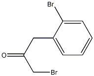 1-bromo-3-(2-bromophenyl)propan-2-one Structure