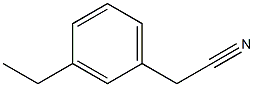 2-(3-ethylphenyl)acetonitrile Structure