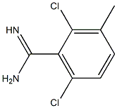2,6-dichloro-3-methylbenzamidine Structure