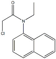 2-chloro-N-ethyl-N-(naphthalen-4-yl)acetamide Structure