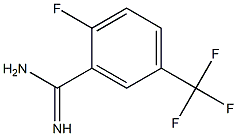 2-fluoro-5-(trifluoromethyl)benzamidine 구조식 이미지