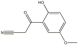 3-(2-hydroxy-5-methoxyphenyl)-3-oxopropanenitrile Structure