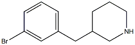 3-(3-bromobenzyl)piperidine Structure