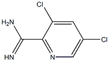 3,5-dichloropyridine-2-carboxamidine 구조식 이미지